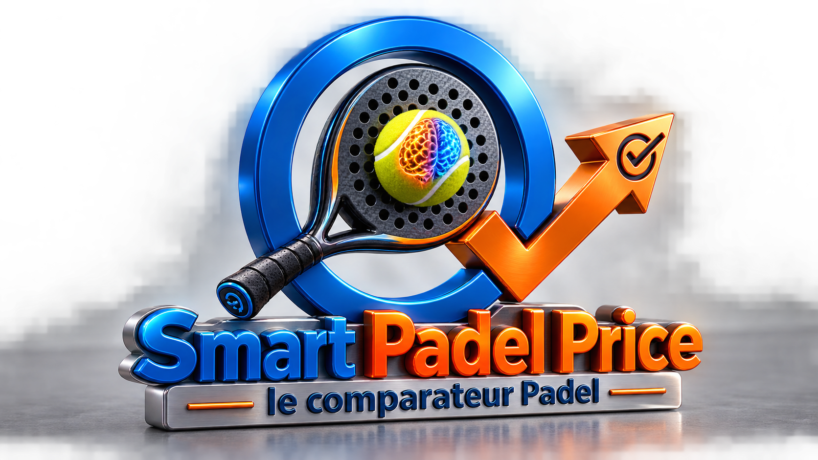 Raquette et balle de padel